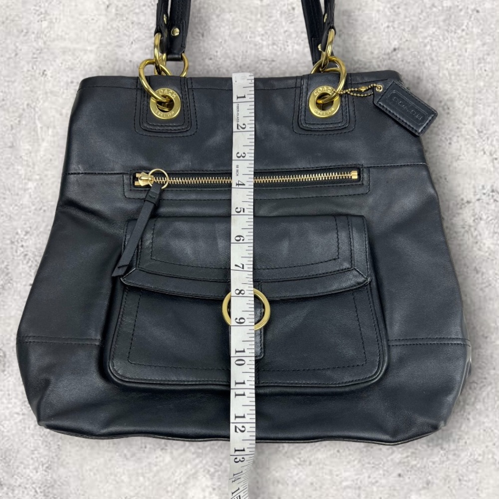 Coach Penelope Gold Leather Tote No: L1173-F18890 - Picture 8 of 16